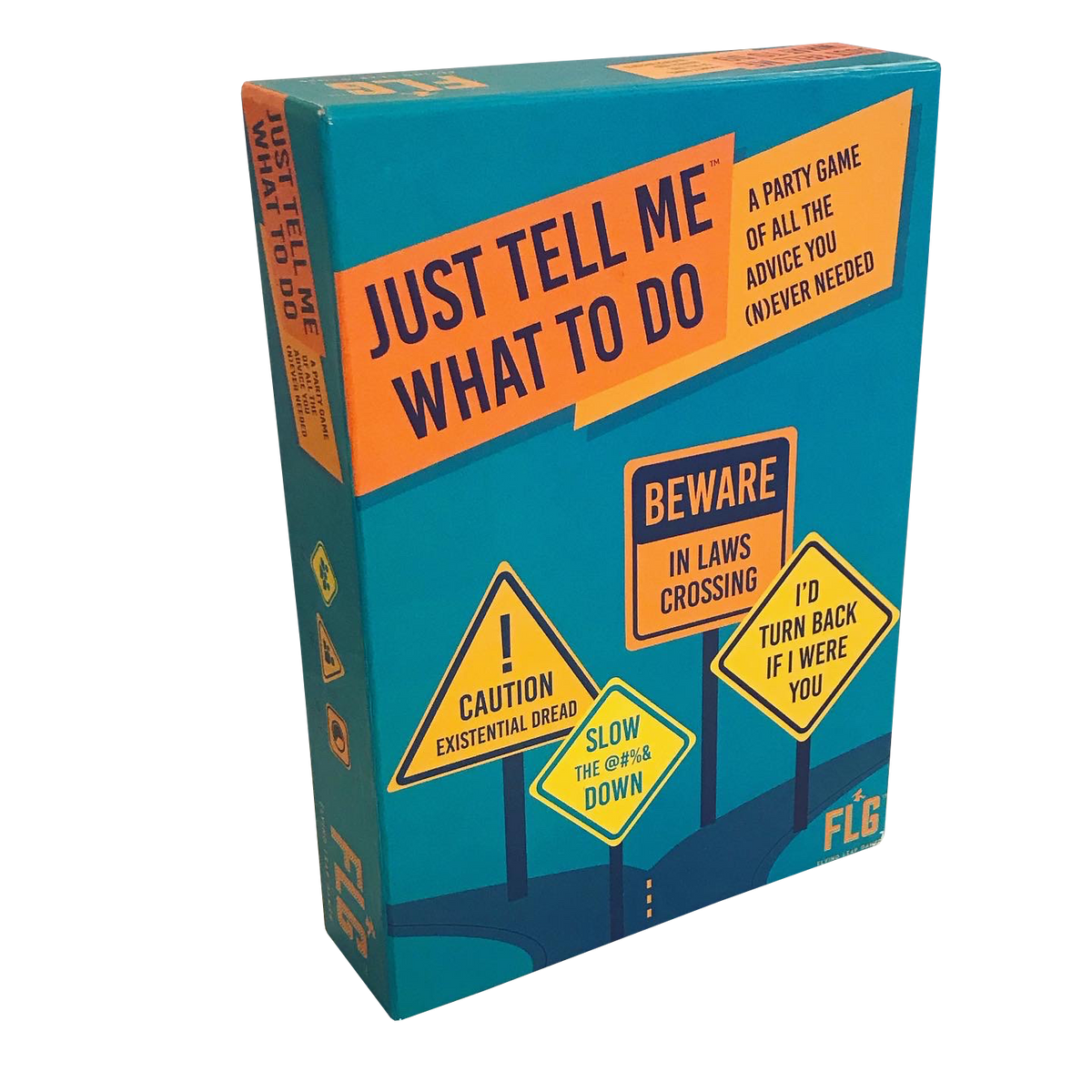 Just Tell Me What to Do: A Party Game of All the Advice You (N)ever Ne –  Flying Leap Games