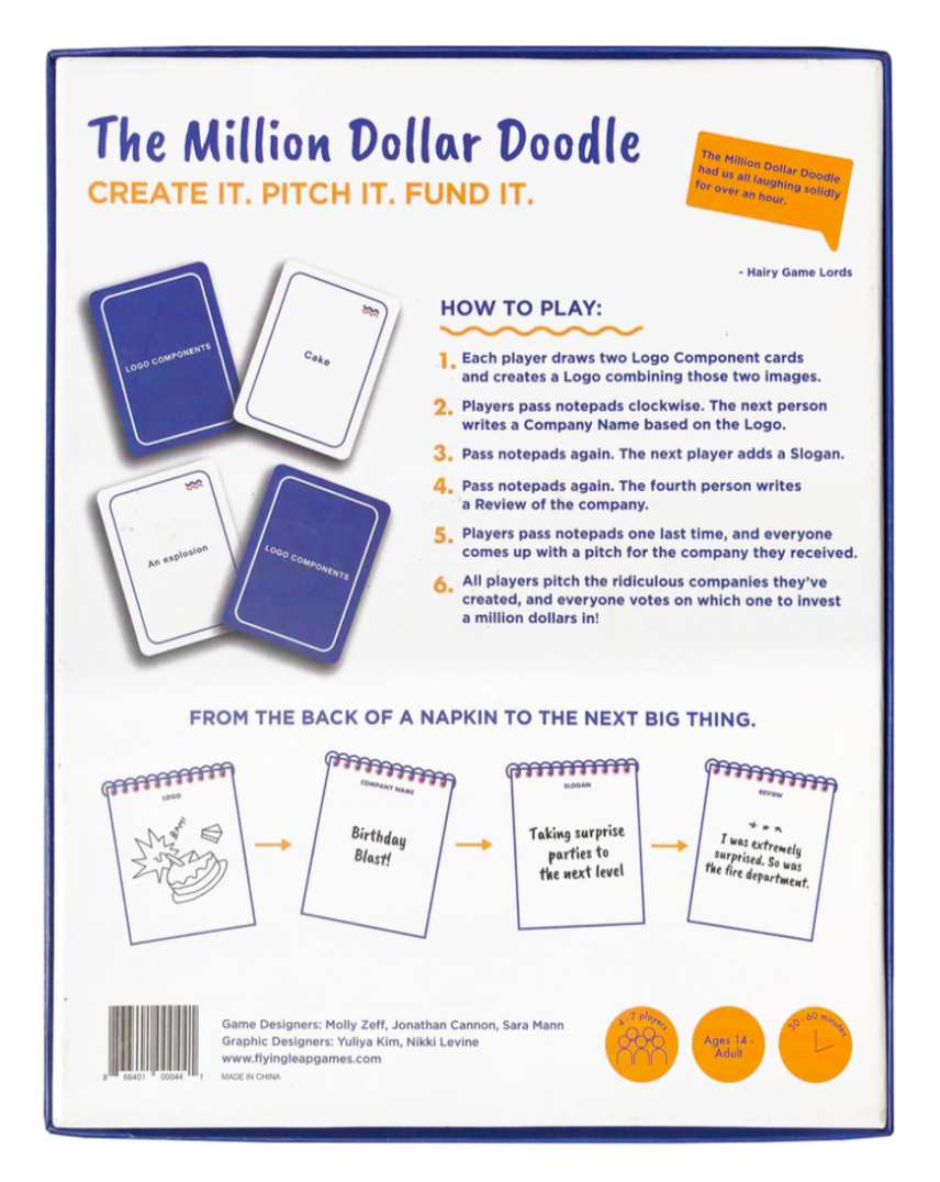 The Million Dollar Doodle – Flying Leap Games