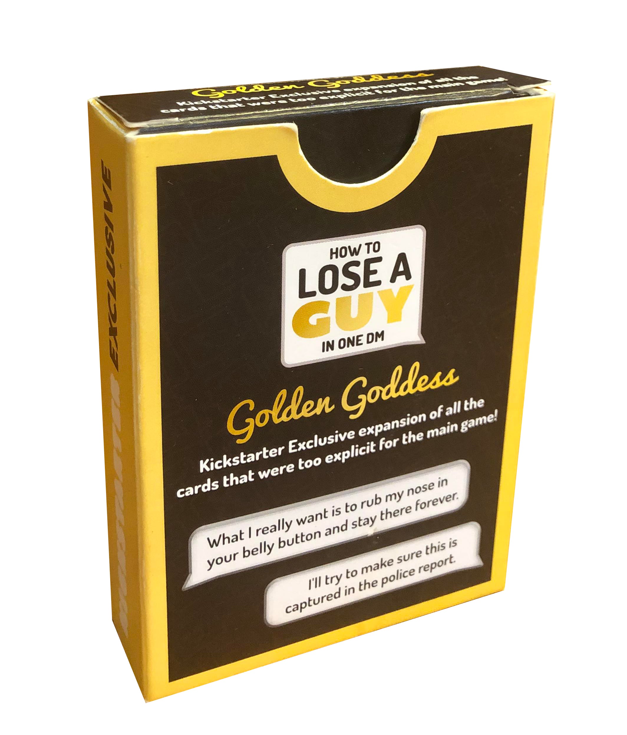 Golden Goddess Expansion to How to Lose a Guy in One DM – Flying Leap Games