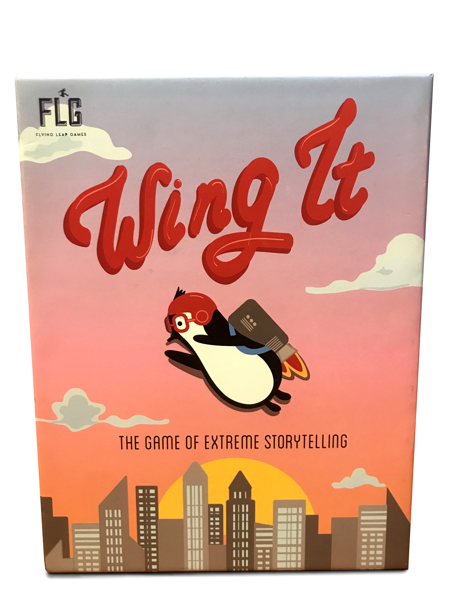  FLG FLYING LEAP GAMES Wing It: The Game of Extreme Storytelling  - Card Game for Adults or Family Game Night : Toys & Games