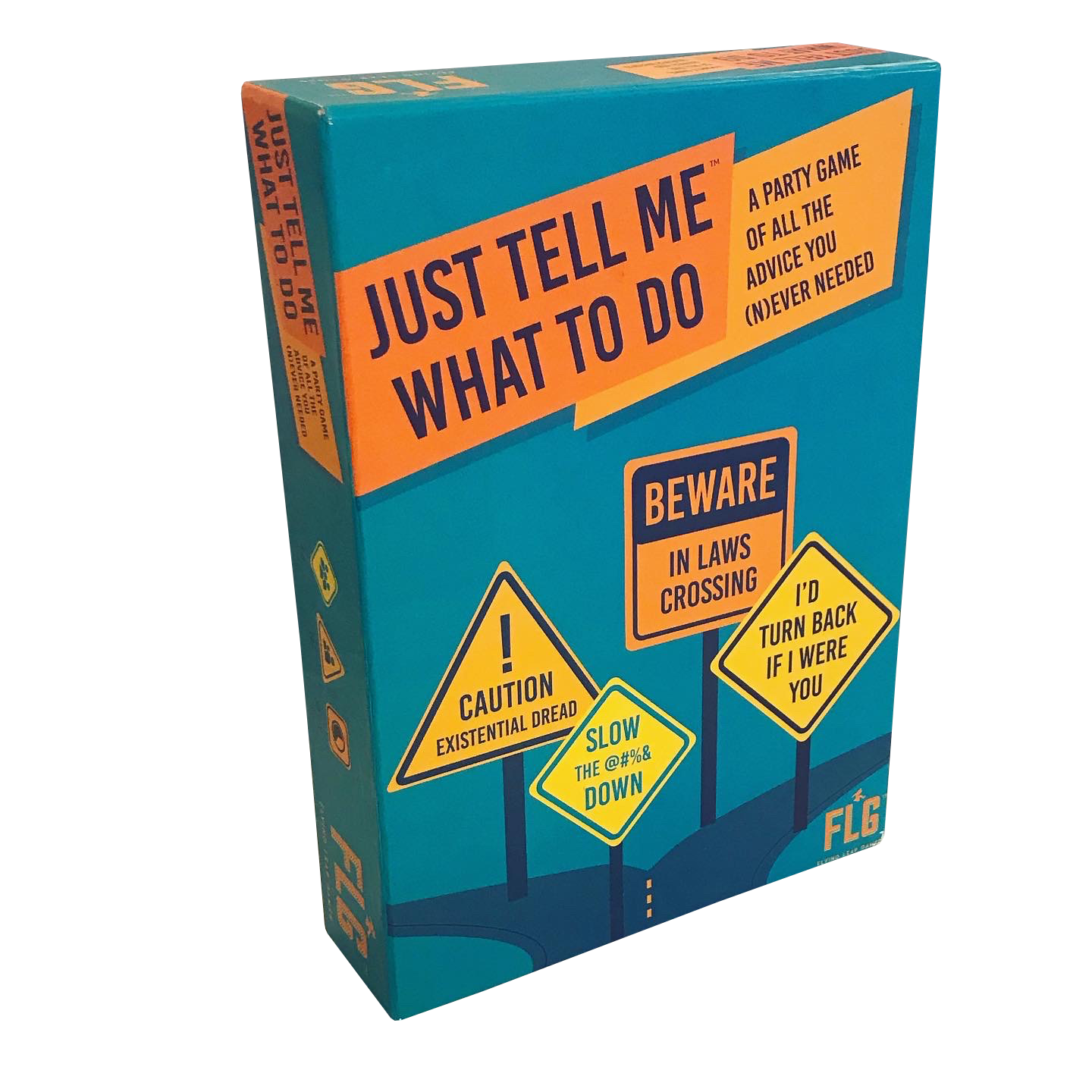 Just Tell Me What to Do: A Party Game of All the Advice You (N)ever Ne –  Flying Leap Games